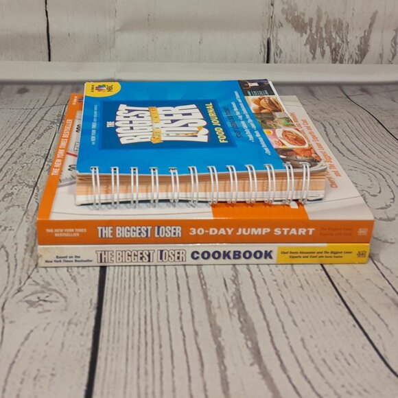 The Biggest Loser Cookbook Food Journal Lot Of 3 Paperback Book - Picture 2 of 16